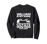 William es mi nombre la caza del coyote es mi juego. Traje de caza de coyotes imprescindible para el próximo día de caza de coyotes con tus amigos cazadores de coyotes. Gran Diseño de Caza de Yote para la próxima Temporada de Cazadores de Depredadores o Te