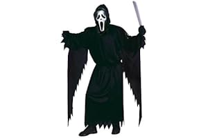 GhostFace Adult Costume, Multicolor, Medium