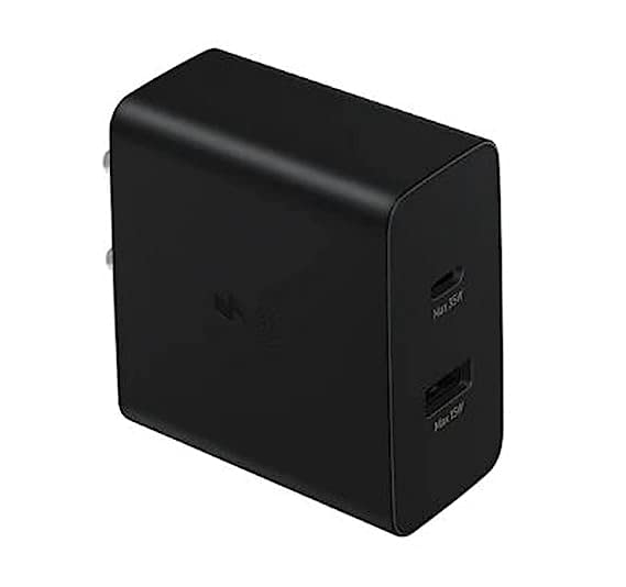 Image of Miracase 35W Duo-Port Super Fast Charger True 35W Max Charging Adapter Compatible for A14 5G,A73 5G,A53 5G,A23 5G,A04E,A04,A13 / S23 / S24 5G (Black)