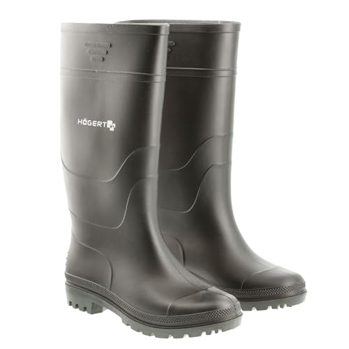 Högert Technik Homme Kolbnitz Bottes de Pluie, Noir, 43 EU