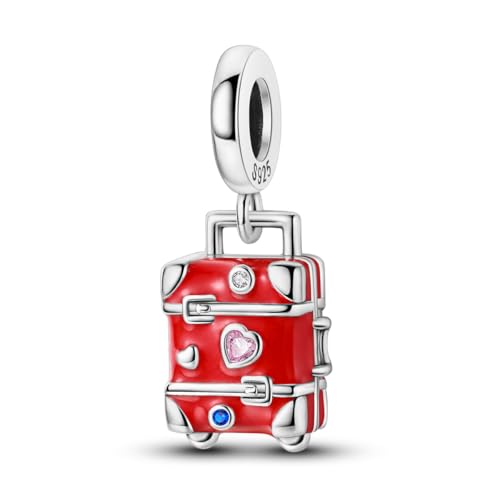 Parmuz Charms for Bracelet Necklace 925 Sterling Silver Beads Love Pet Butterfly Star Moon Dangle Pendant Jewelry Charm for Women