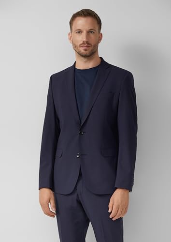 s.Oliver BLACK LABEL Herren 2149088 Business-Anzug Jacke, Navy, 48