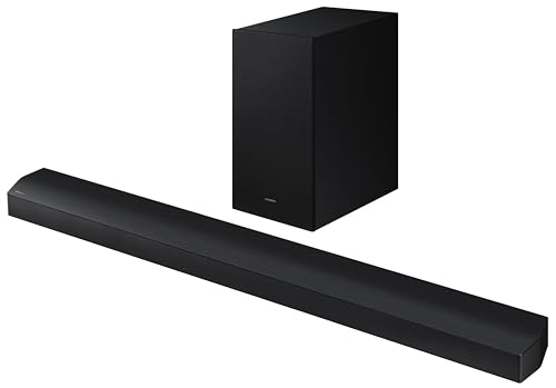 Image of Samsung 400 W 5.1 ch (HW-B750D /XL) Dolby Soundbar, Center Firing Speakers, Surround Sound Expansion, DTS Virtual:X, Bluetooth, HDMI, Optical in (Black)