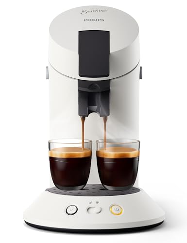 Philips Senseo Original Plus Kaffeepadmaschine – Coffee Boost Technologie, Kaffeestärkewahl, 0,7 L Wassertank, Direktstart- und...
