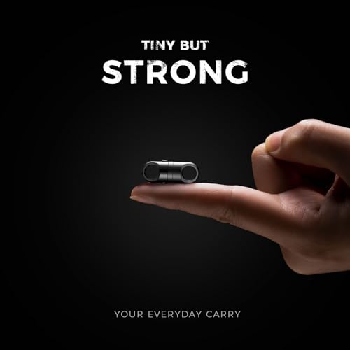 Image of FEGVE Strong Magnetic Quick Release Keychain with 2 /3″ D Ring for Car Key | Double Pin Lock, Anti-Lost Design, Auto Magnetic Absorption, 360 Swivel