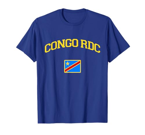 Les supporter de la CAN Officiel Maillot Joueur Congo RDC T-Shirt