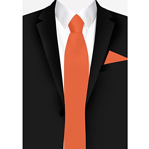 Image of Jacob Alexander Men's Pocket Square Solid Color Handkerchief