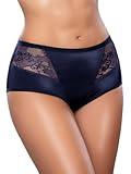 Siluet Formfit Shapewear Pantie with Lace (M - Nud Navy Blue
