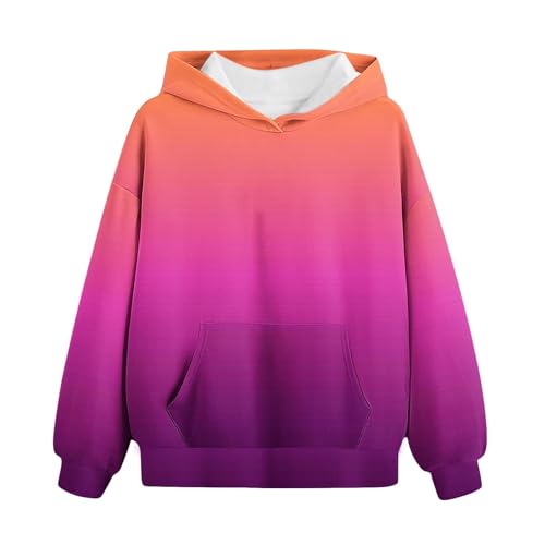 Bidobibo Hoodies for Girls Oversized Long Sleeve Pullover Sweatshirts Kids Cute Preppy Sweatshirt for Teen Girls 2-14 Years2