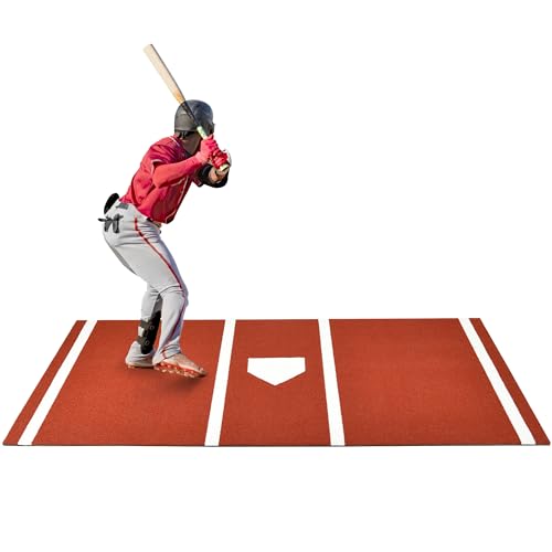 Shopsource Baseball Batting Mat, 10 x 3.8 FT...