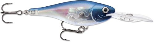 Cristal Shad Rap 07 Rapala señuelo Helsinki Ghost con babero de profundidad para lance y curricán