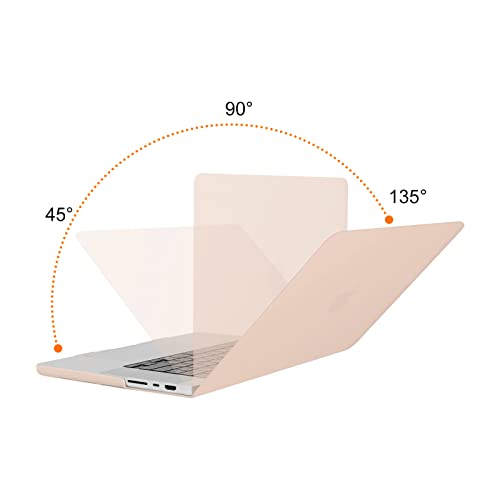 Image of MOSISO Compatible with MacBook Pro 16 inch Case 2025 2024 2023 2022 2021 M4 M3 M2 M1 A3403 A3186 A2991 A2780 A2485 Pro Max, Plastic Hard Shell&Keyboard Cover&Screen Film&Storage Bag, Camel