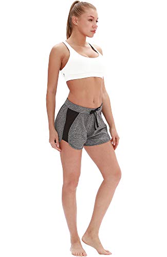 Image of icyzone Women's Padded Strappy Workout Running Sports Bras Medium Impact