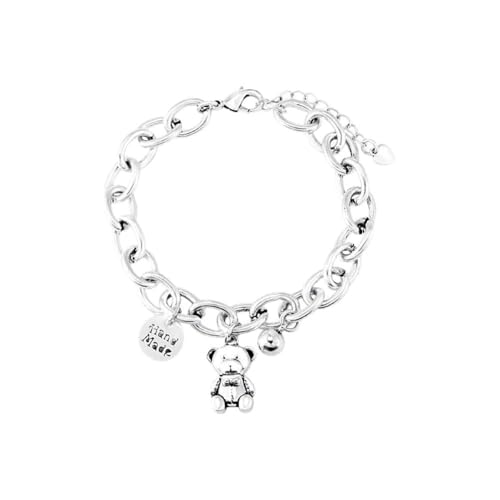 Bracelet ours fait main en perles uniques pour un mariage élégant