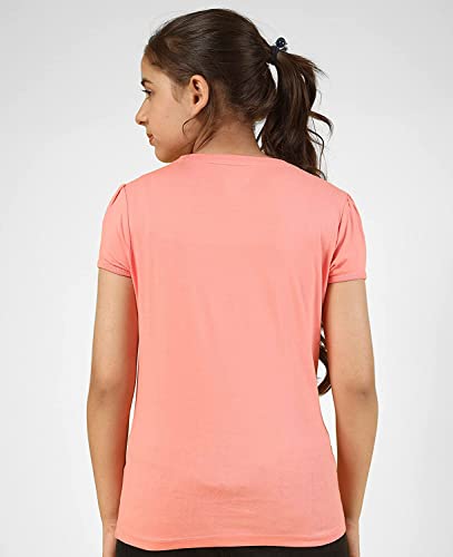 Image of KYDA KIDS Girls Cotton Full Sleeve Sequence and Embroidery Tops - Multicolor (Pack of 1)