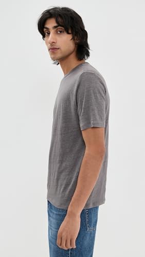 Vince Men's Linen Crewneck Tee4