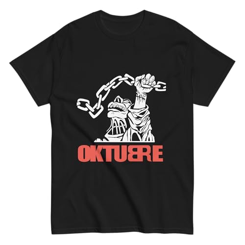 Patricio Rey y Sus Redonditos de Ricota, Argentina. Banda de Rock. Camiseta de Algodon 100%. Corte Unisex, Tallas de Adulto. CAM2515. (FR/ES, Letras, XL, Regular, Regular, Negra)