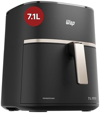WAP Fritadeira Elétrica Air Fryer MEGA FAMILY DIGITAL 7,1 Litros,...