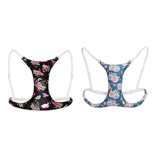 Image of Anti-Wrinkle Breast Prevention Age Cleavage Neck Chest Pillow Cushion Blue