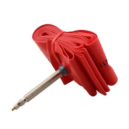 Zilimontt Fahrradschläuche, 48 mm, Ventil, 66/69,5/73,5 cm, leicht, langlebig, ölabweisend, reibungsarm, für Rennräder, Mountainbikes (27,5 x 1,25/1,75) Zilimontt Fahrradschläuche, 48 mm, Ventil, 66/69,5/73,5 cm, leicht, langlebig, ölabweisend, reibungsarm, für Rennräder, Mountainbikes (27,5 x 1,25/1,75)