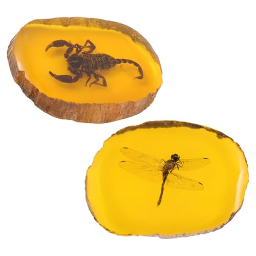 Pendentifs en ambre jaune en résine haut de gamme aux détails uniques ifundom