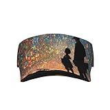 Vestibilità regolabile e sicura: questo cappello da sole è dotato di cinturino posteriore regolabile e fascia elastica per adattarsi facilmente a diverse dimensioni della testa. La vestibilità sicura ma flessibile impedisce al cappello di scivolare durante l'attività fisica, rendendolo perfetto per uno stile di vita attivo.