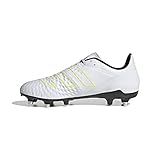 botas rugby mizuno Sistema de lazada asimétrico adidas Malice Elite (SG), Botas de Rugby Unisex Adulto, FTWBLA/FTWBLA/NEGBÁS, 46 2/3 EU