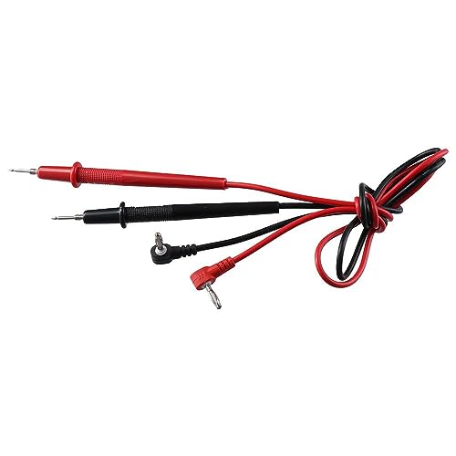 Image of 2Pair Banana Plug Multimeter Probe Test Lead Cable, Electrical Test Lead Probe Cable Connector, 1000V, 0.6M Long(Black,Red)