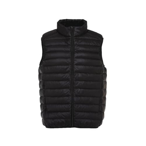Men's Waistcoat Light Down Vest Men Lightweight Waterproof Sleeveless White Duck Down Slim Gilet