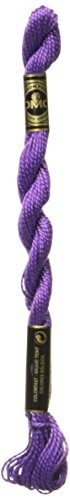 Hilo de algodón perla DMC 115 3-208 lavanda muy oscuro miniatura 1