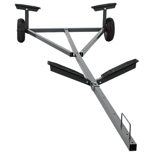 Aisifx Boat Trailer 84-119 in Adjustable Length 352 lb Steel