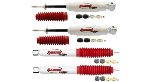 TrendsAuto RS5000X Series Set of Front & Rear Shocks fits 1997 2003 F150 4WD with 0