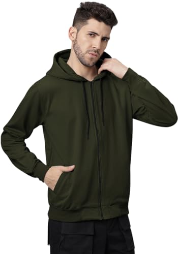 Image of Wear Your Opinion Men's Zipper Hoodie Sweatshirt Jacket for Winter Wear