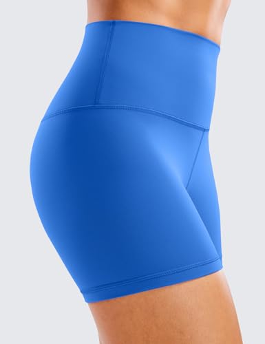 Image of CRZ YOGA Butterluxe Biker Shorts 4 inch | Extremely Soft, Gentle Compression, Yoga, High Waisted, for Women
