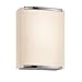 Sonneman 4417-01 One Light Wall Sconce, Pool Nickel