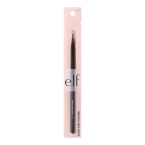 e.l.f. Ultra-Fine Eyeliner Brush, Pointed Tip For Creating Clean, Crisp Eye Makeup Looks, Use With Liquid, Cream & Kohl Formulas, Vegan & Cruelty-Free - image 5