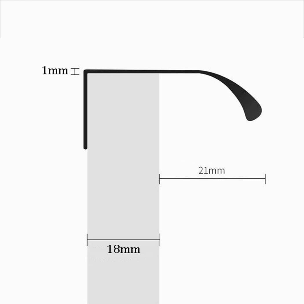 Uchwyt półokrągły retro, 2 szt. niewidocznych uchwytów do szuflad, półokrągłych gałek meblowych, nowoczesnych i drzwi(Hole distance 96mm)