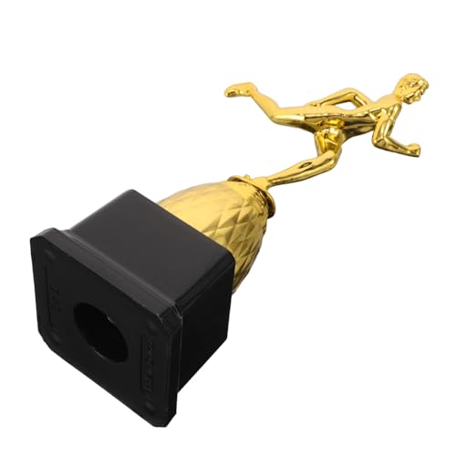 Alipis Coppa Premio Sportiva Dorata in Plastica Grande per Gare Scolastiche e Feste, Coppa da Corsa Resistente e Stabile, Premio Gara per Cerimonie Sportive e Riconoscimenti Outdoor