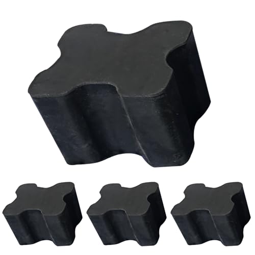 Kit De Refuerzo De Muelles - Insertos De Goma Para Muelles Helicoidales (4 Piezas), Juego De Nivelación De Suspensión | Ajustador De Altura Para Coches, Camionetas, SUV, Mejora La Estabilidad De Condu