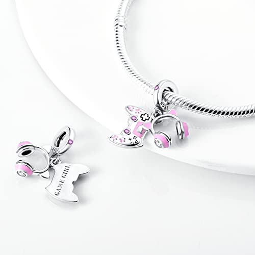 Hapour 925 Sterling Silver Charms for Charm Bracelets Necklace Jewelry Dangle Pendant Beads Charm for Women Mom3