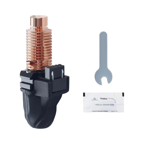 Phaetus Conch Hotend Kit Acessórios de impressora 3D para Adventuer 5M/5M Pro: cabeça de impressão extrusora de alto fluxo de 43 mm³/s com desmontável rápido de 0,4 mm, impressão AD5M estável