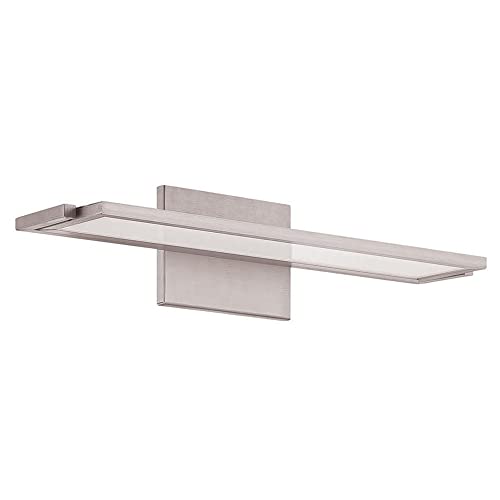 WAC Lighting dweLED, Line 18in LED Bathroom Vanity or Wall Light 3000K in Brushed Aluminum
