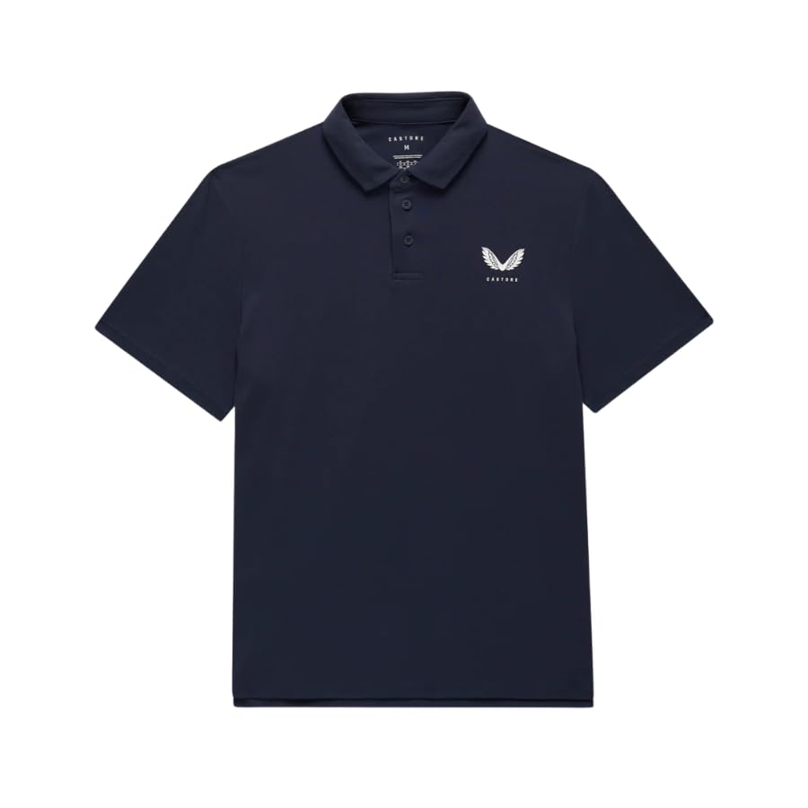 Polo Golf Castore Marine XXL - Coupe Premium et Tissu Technique