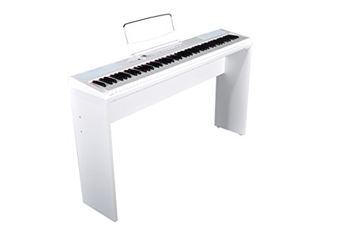 Artesia PA-88WHITE Piano Numérique, 88 Touches, Blanc