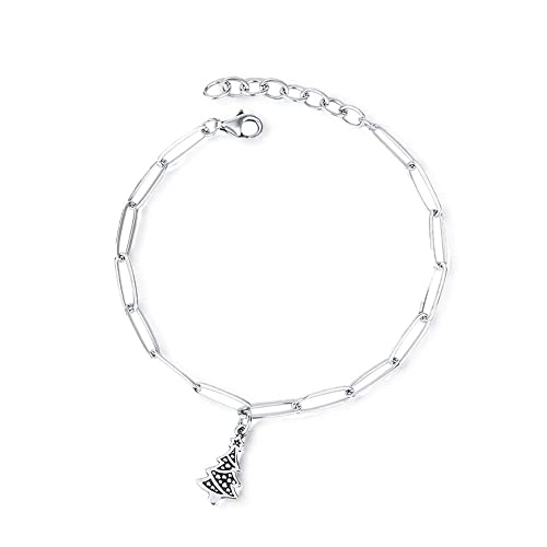 Bague d'arbre de Noël YXWYXWA en argent S925, un bijou de créateur chic pour femmes.