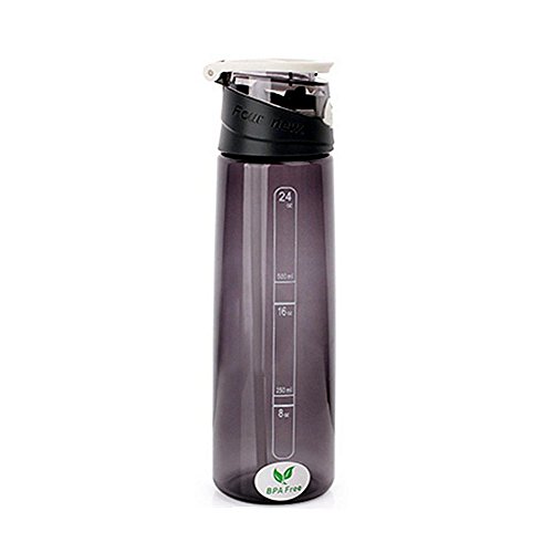 Paladineer Sports Water Bottle - Eco Friendly & BPA-Free, Opens with 1-Click - Durable, Impact Resistant & Leak-Proof 700 ml