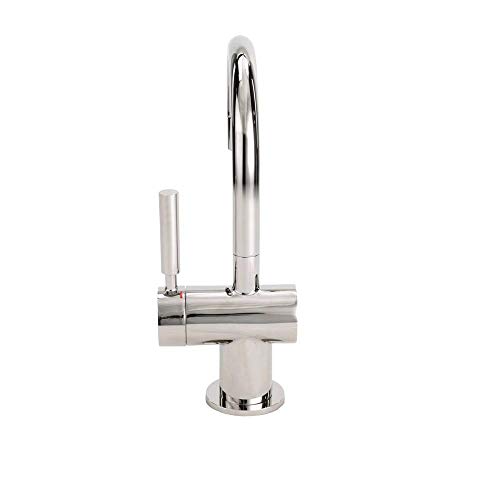 Image of InSinkErator F-H3300PN Indulge Modern Hot Water Dispenser Faucet, Polished Nickel