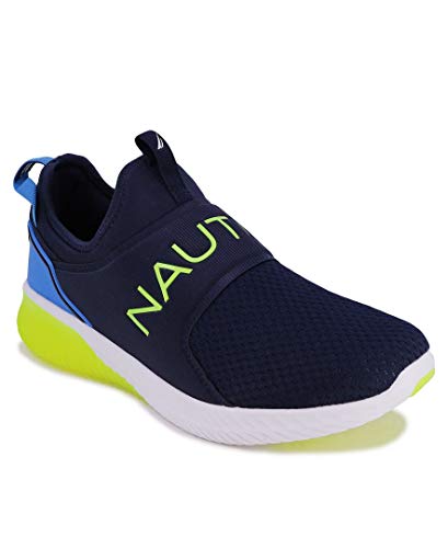 Nautica Men's Casual Fashion Sneakers-Walking Shoes-Lightweight Joggers-Coaster-Navy Lime 1-11 Nautica Men's Casual Fashion Sneakers-Walking Shoes-Lightweight Joggers-Coaster-Navy Lime 1-11