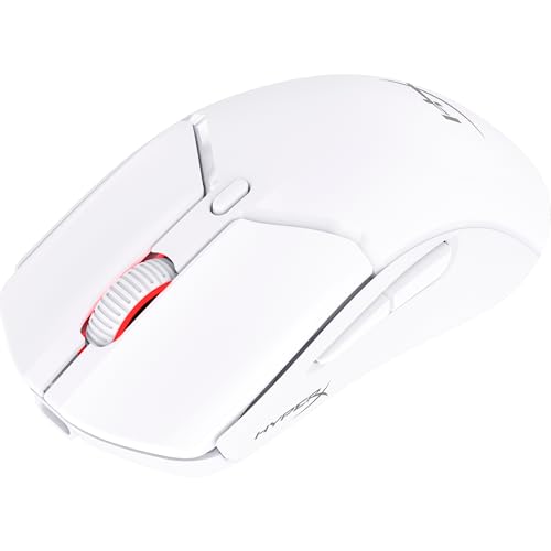 HyperX Pulsefire Haste 2 Mini Wireless Gaming Mouse for PC | Compact | Lightweight | Bluetooth 2.4GHz | White