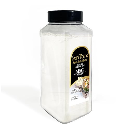 GranAroma MSG Powder, Monosodium Glutamate, Flavor Enhancer (24 Ounce)